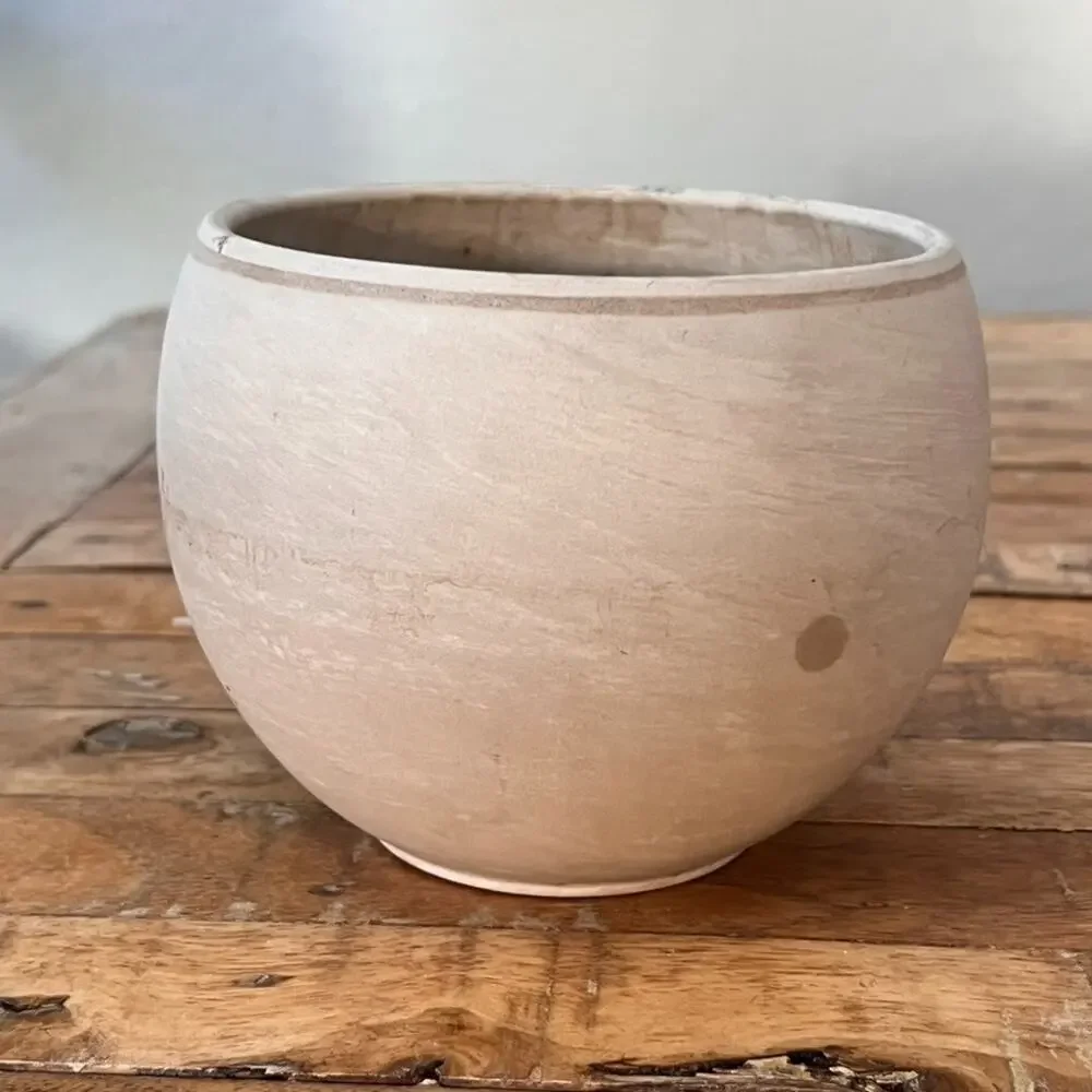 Luna Sphere Pot Planter Granite Made In Germany Modern Minimalist